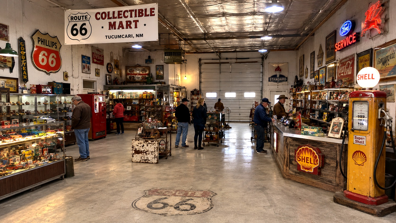 Main showroom concept
